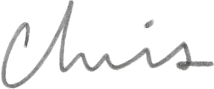 Graphite signature reading Chris